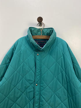 90年代 Vintage FILA 斐乐 棉服 夹棉外套_CTJK(XL)