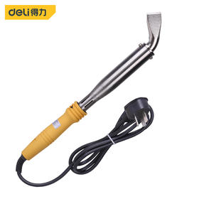 得力DL88300外热式恒温电烙铁弯头300W(黄)
