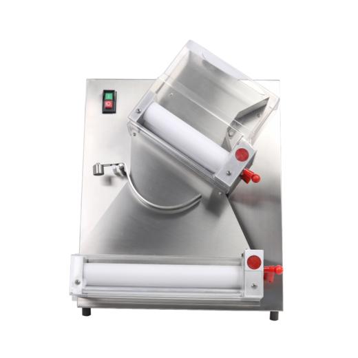 欧罗巴新款DR-2A不锈钢商用家用全自动寸压面机掉渣饼披萨压饼机面条 商品图5