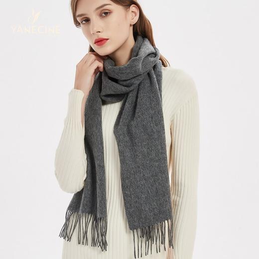 YANECINE 新西兰考力代羊毛围巾 商品图3