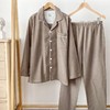 UCHINO内野 100%棉法兰绒情侣款家居服套装[福利品] 商品缩略图6