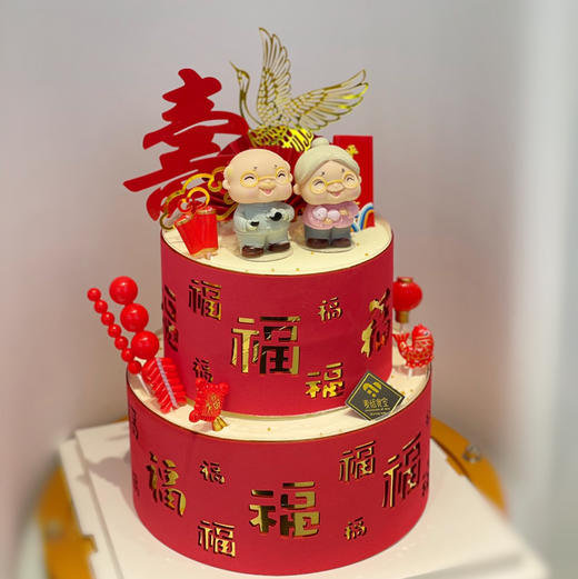 双层多福多寿（寿星随机） 商品图0