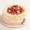 【草莓蛋糕销量NO.1】莓莓圆舞曲蛋糕，雏菊草莓装点花样年华，缤纷鲜果夹心共演圆舞曲（上海幸福西饼蛋糕） 商品缩略图0
