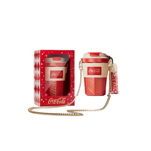 GERM/格沵 可口可乐联名款菱形咖啡杯 圣诞款 商品图0