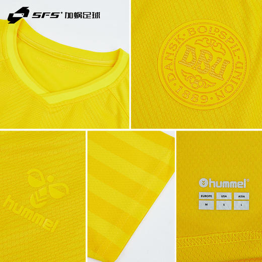 【连印号】SFS Hummel正品2022世界杯丹麦球员版足球守门员服舒梅切尔门将服 商品图3