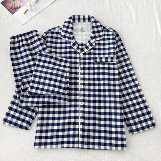 UCHINO内野 100%棉法兰绒情侣款家居服套装[福利品] 商品图7