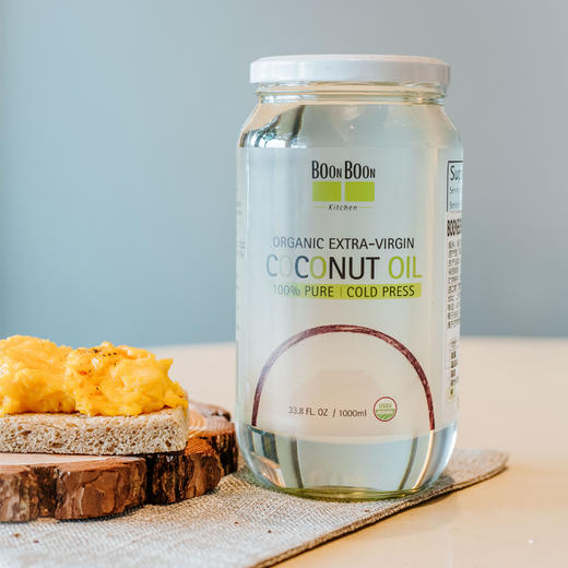 有机冷榨椰子油 | 泰国进口冷压初榨 源自泰国香水椰 烘焙食用油mct 护发护肤 液态如水 固态如雪 商品图2