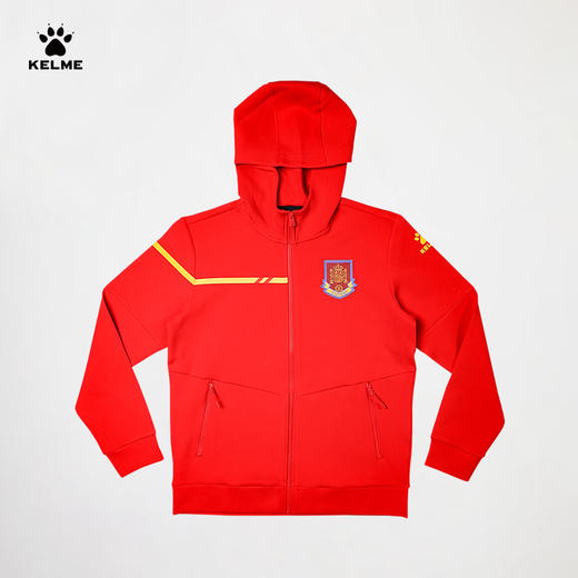 KELME卡尔美 2022秋冬新款西班牙足球训练外套冬训针织外套队服 商品图2