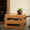 无闻 竹制收纳柜 置物架中式复古收纳盒家用茶具茶道储物柜 商品缩略图3