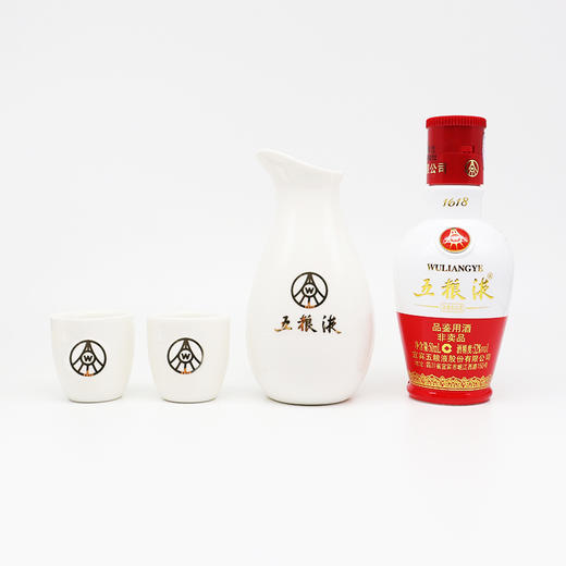 赠品| 买福顺德一箱送五粮液和美之约小酒礼盒52度50ml x1瓶装 浓香型白酒 带酒具 商品图3