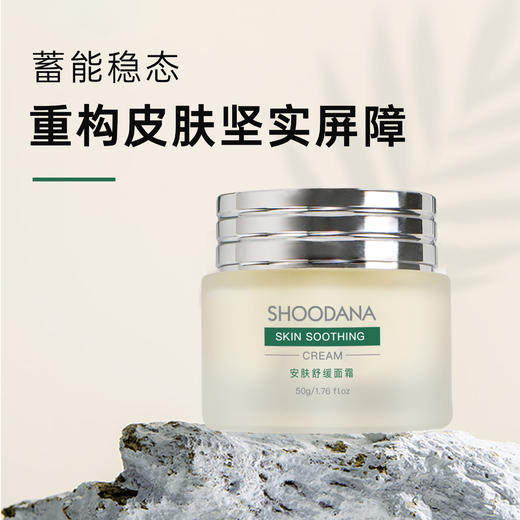 【张晓洁博士研发】SHOODANA舒丹娜安肤舒缓面霜 50g/瓶 商品图2
