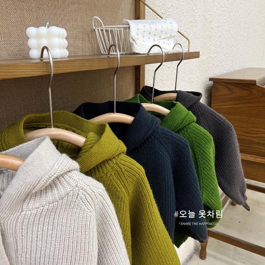 麻衣森活 亲子精灵帽羊毛毛衣外套（儿童款）[福利品] 商品图8