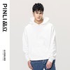 PINLI品立秋冬新款男士纯色连帽套头长袖休闲卫衣GD223309394 商品缩略图3