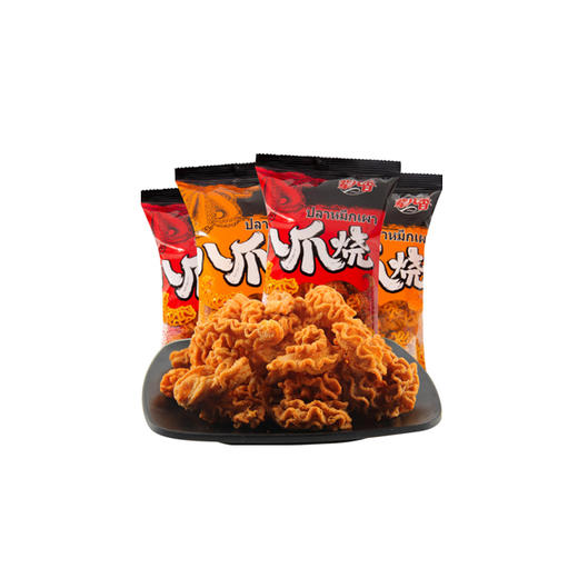 辈儿香春大哥八爪烧锅巴追剧随机零食40g/袋 麻辣味 酱爆牛肉味 商品图1