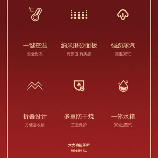 海尔  挂烫机  手持熨烫机熨衣机蒸汽熨斗  HY-GW1202 商品图2