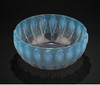 独角鹿西洋古董法国LALIQUE莱俪PERRUCHES款鹦鹉蓝色欧泊水晶盆 商品缩略图1