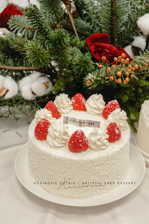 【草莓屋】白森林（外面白巧克力碎屑） 商品图2