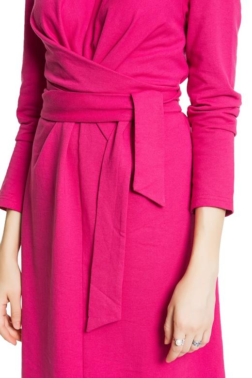 SUMMER & SAGE 围裹系带造型连衣裙 4297 商品图4