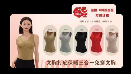 背心小太阳背心文胸一体衣 商品图2