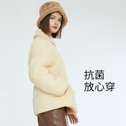 【航天黄金气凝绒，比羽绒更暖】素湃航天气凝绒外套男女同款，水洗机洗不变形。 商品图10