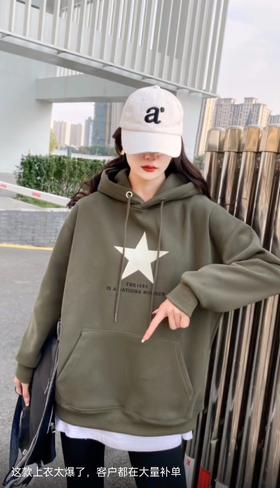 2883加绒卫衣（学生休闲）