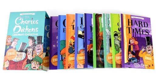 【7-12岁】查尔斯·狄更斯经典儿童版10册盒装 赠音频 商品图1
