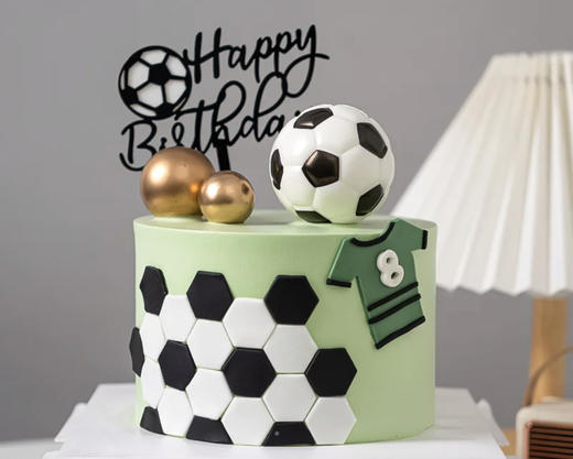 足球蛋糕（青青草） | 昔果 商品图0