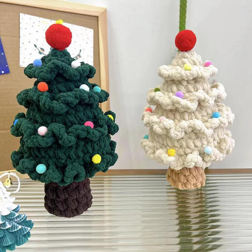 手工diy 毛线编织圣诞树 商品图1
