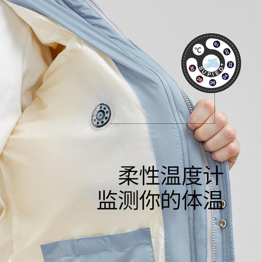 【航天黄金气凝绒，比羽绒更暖】素湃航天气凝绒外套男女同款，水洗机洗不变形。 商品图7