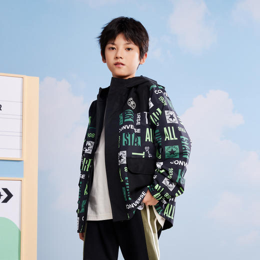 CONVERSE 春 大童小童 夹克 CNVB-LO-D709 商品图1