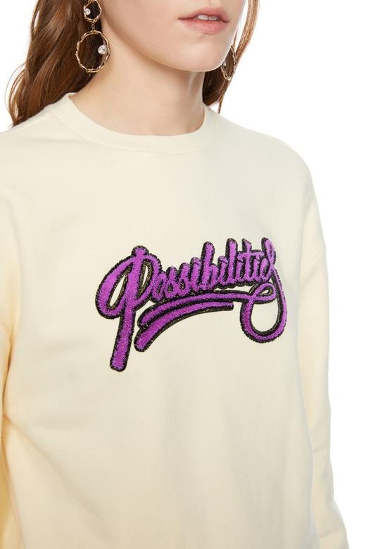 SUMMER & SAGE 字母饰套头卫衣 5471 商品图2