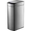 【清仓特惠4.5折，仅1个，无货退款】优百纳极光高档电动感应智能垃圾桶不锈钢30L净味杀菌（月光银色） 商品缩略图0