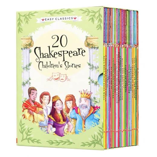 【7-12岁】莎士比亚儿童英文章节书The Shakespeare Stories 赠音频 商品图1