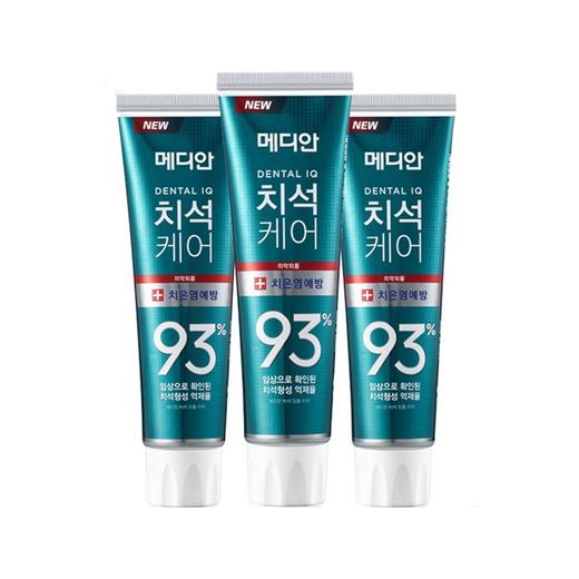 MEDIAN 麦迪安 93新款白色牙膏 120g*3 商品图1