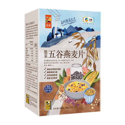 中粮悠采五谷燕麦片360g 商品图0