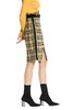MODERN SHOW 黄色格纹信封裙 4401 商品缩略图2
