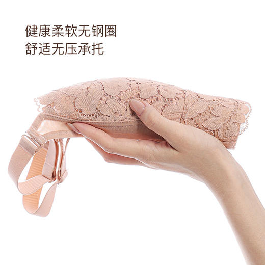 【D杯单件】【秀黛】醉仙灵芙全罩杯蕾丝文胸E6115357D【线上专供款】 商品图4