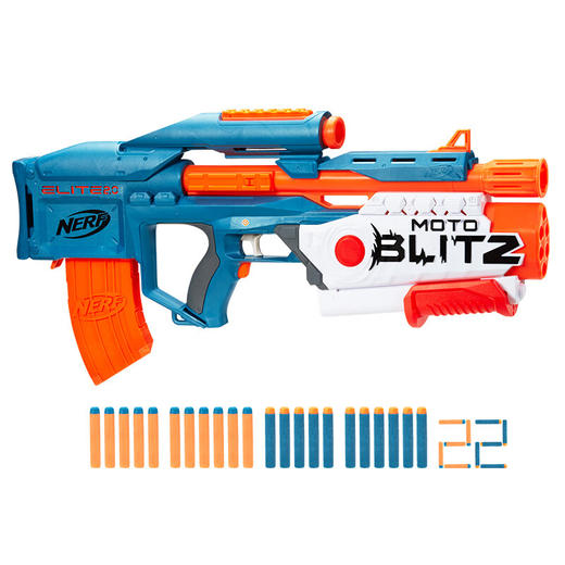 孩之宝Hasbro  NERF 热火精英2.0 双擎使命发射器HASCF5873SA20 商品图0