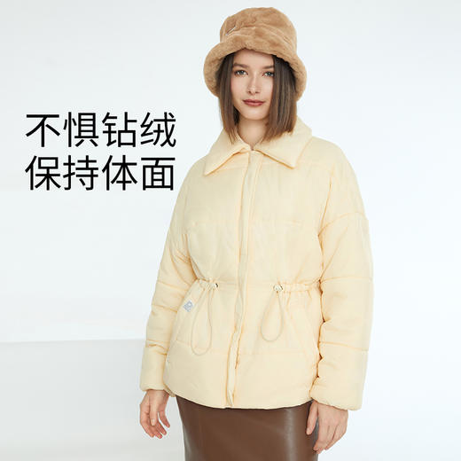 【航天黄金气凝绒，比羽绒更暖】素湃航天气凝绒外套男女同款，水洗机洗不变形。 商品图4