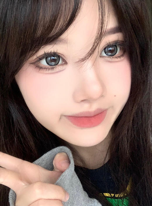 年抛 EallaGirl 暴力熊 14.5  着色13.8-13.9 粗边微混血灰 商品图3