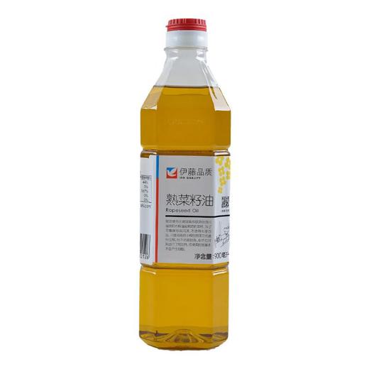 伊藤品质熟菜籽油900ml/瓶 商品图0