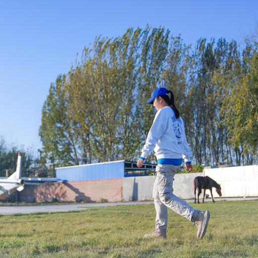 侣行 张昕宇梁红同款 穿越南美卫衣 情侣全棉无帽420重磅秋冬新款 商品图3