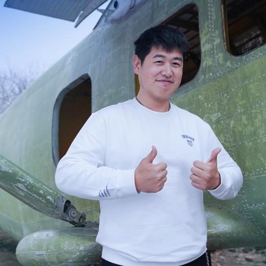 侣行 张昕宇梁红同款 穿越南美卫衣 情侣全棉无帽420重磅秋冬新款 商品图4