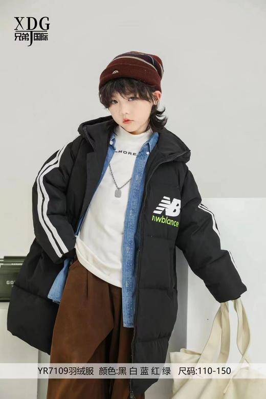 兄弟国际YR7109长款羽绒服 商品图1