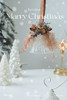 Kentina圣诞节玻璃铃铛永生花挂件 商品缩略图1