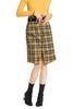MODERN SHOW 黄色格纹信封裙 4401 商品缩略图0