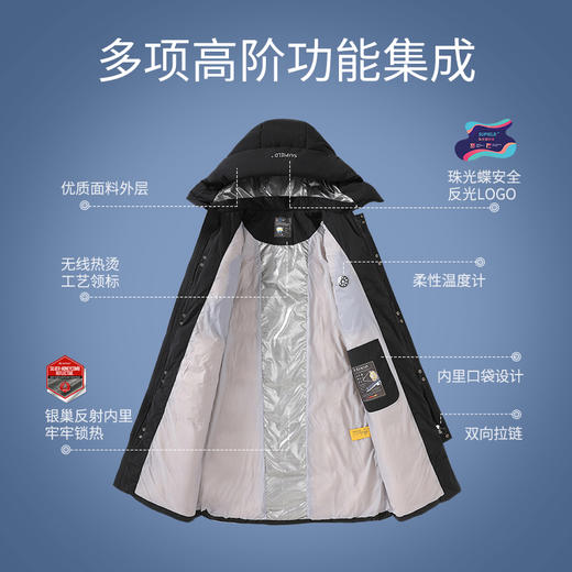 【航天黄金气凝绒，比羽绒更暖】素湃航天气凝绒外套男女同款，水洗机洗不变形。 商品图9