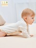 【云粉节】9楼英国natures purest（天然素彩）初生婴儿彩棉长袖和尚袍婴儿三角哈衣两件装丨吊牌价：398元 商品缩略图3