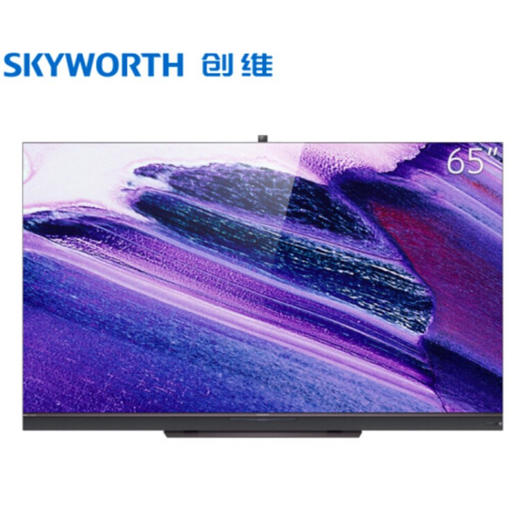 【新品家电】创维（SKYWORTH）65G71 65英寸4K全民AI娱乐电视 声控语音 升降式摄像头全面屏防蓝光 商品图0