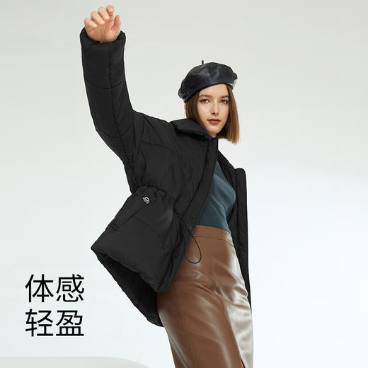 【航天黄金气凝绒，比羽绒更暖】素湃航天气凝绒外套男女同款，水洗机洗不变形。 商品图2